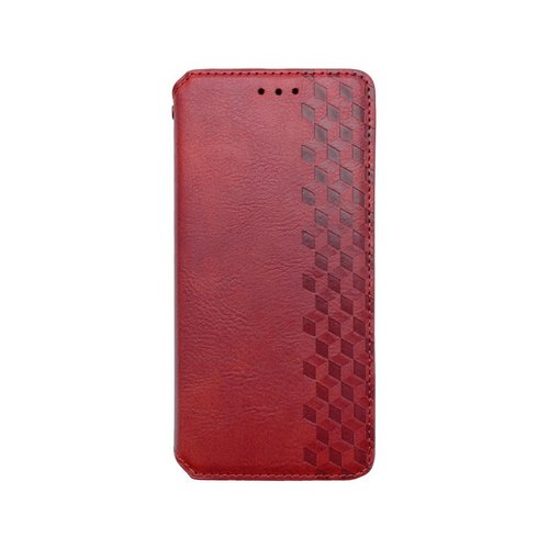 Puzdro Pattern Book Samsung Galaxy S22 Ultra - červené