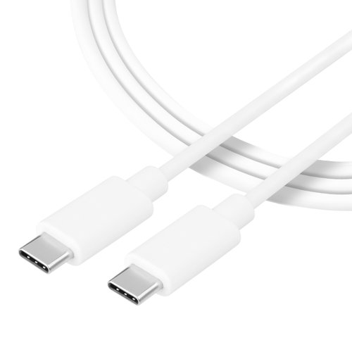 Tactical Smooth Thread Cable USB-C/USB-C 0.3m White