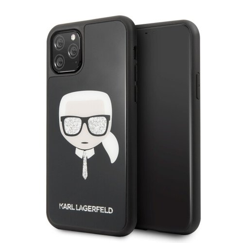 Karl Lagerfeld puzdro na iPhone 11 Pro, KLHCN58DLHBK