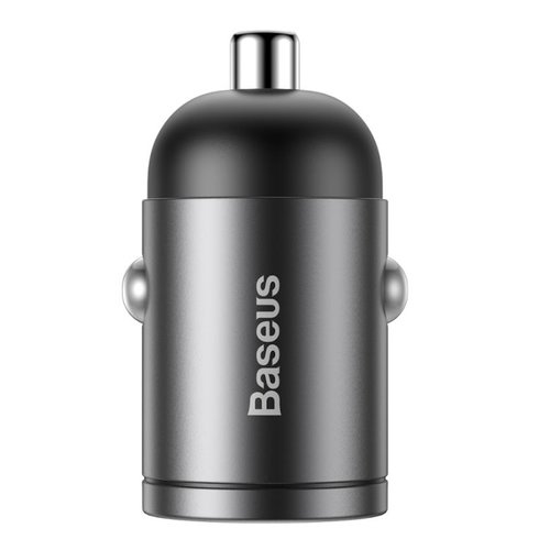 Baseus VCHX-B0G Tiny Star Quick Charge Nabíječka do Auta USB-C 30W Gray