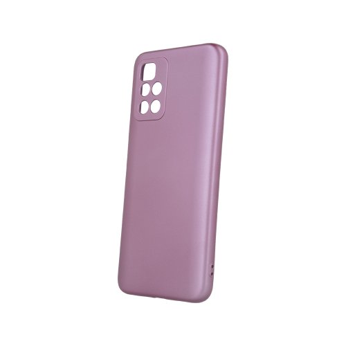 E-shop Puzdro Metallic TPU Xiaomi Redmi 10 - Ružové