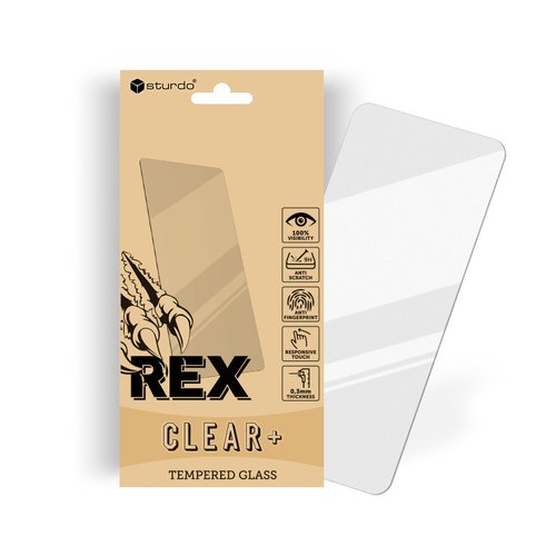 Sturdo Rex Clear ochranné sklo iPhone 14 Pro, priehľadné