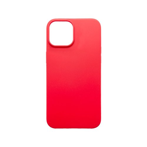 Silikónové puzdro iPhone 14, červená