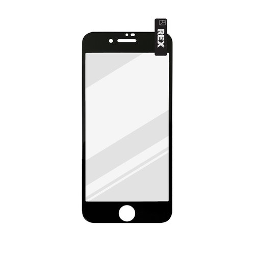 Ochranné sklo Sturdo Rex iPhone 7/8/SE 2020/SE 2022, celotvárové - čierne