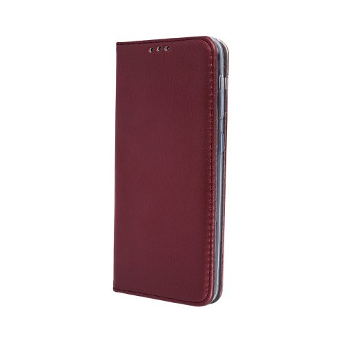 Puzdro Smart Magnetic Book iPhone 14 Pro - Červené (Vínové)