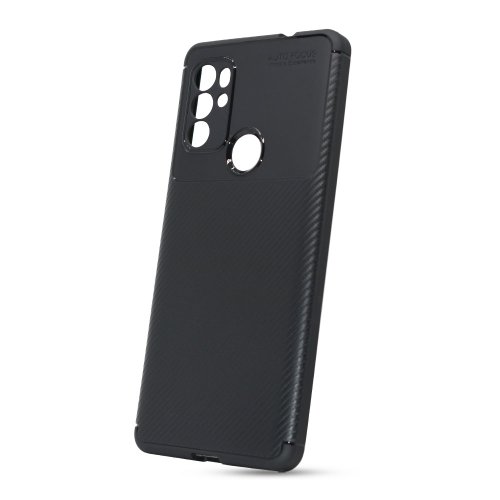 E-shop Puzdro Carbon Elite TPU Motorola Moto G60s - čierne