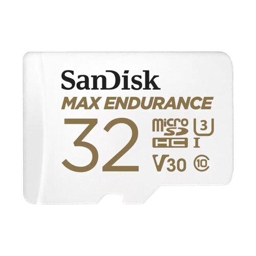 SanDisk MAX ENDURANCE microSDHC 32GB + adaptér