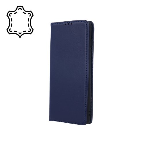 Puzdro Book Special Leather (koža) Huawei P30 Lite - Tmavo modré