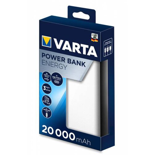 E-shop VARTA Power Bank Energy 20000mAh White