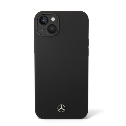 Mercedes Liquid Silicone Zadní Kryt pro iPhone 14 Black