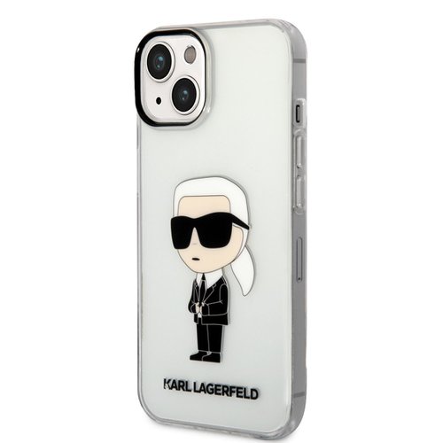 Puzdro Karl Lagerfeld IML Ikonik NFT iPhone 14 - transparentné