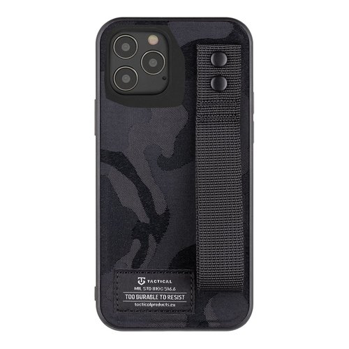 Puzdro Tactical Camo Troop Apple iPhone 12/12 Pro - čierne