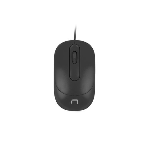 NATEC optical mouse VIREO 1000 DPI, Black