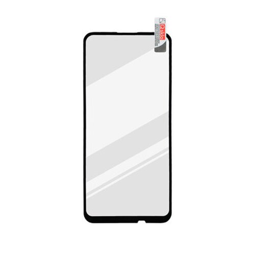E-shop Huawei Y7P čierna sklenená fólia Full Glue, Q Sklo