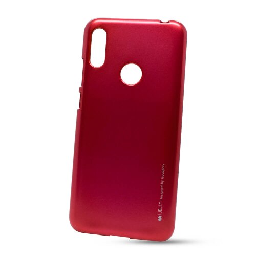 Puzdro i-Jelly Mercury TPU Huawei Y6s 2019/Honor 8A (výrez na fingerprint) - tmavo-ružové