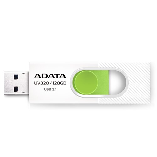 USB kľúč ADATA UV320 128GB USB 3.0 Zeleno-biely