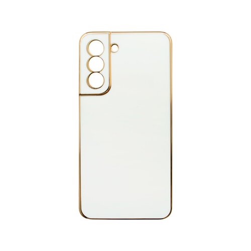 mobilNET silikónové puzdro Samsung Galaxy S21 FE 5G, biela, Glam