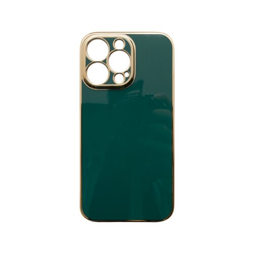 mobilNET silikónové puzdro iPhone 13 Pro, zelená, Glam