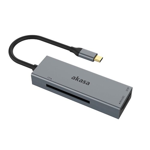 Čítačka pamäťových kariet AKASA USB-C 3.2