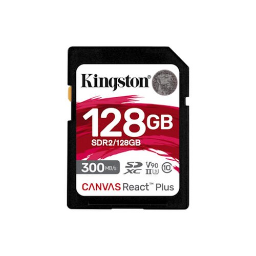 E-shop Kingston Canvas React Plus/SDHC/128GB/300MBps/UHS-II U3 / Class 10