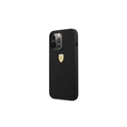 Ferrari case for iPhone 13 Pro Max 6,7&quot; FESSIHMP13XBK black hardcase Silicone MagSafe