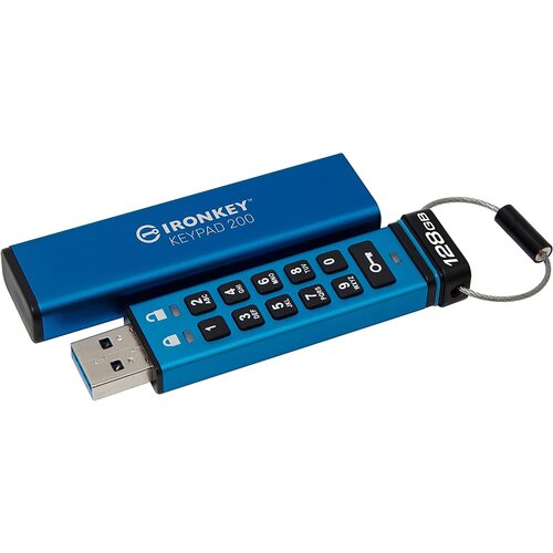E-shop 128GB Kingston Ironkey Keypad 200 FIPS 140-3 Lvl 3