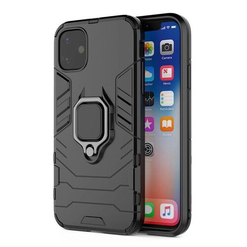 E-shop Puzdro Ring Armor iPhone 14 Pro - čierne