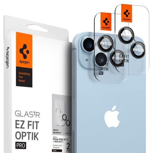 E-shop Spigen camera protection for iPhone 14 6,1&quot; / Plus 6,7&quot; Optik.TR Ez Fit Camera Protector
