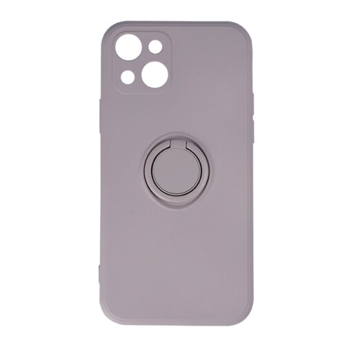 E-shop Puzdro Finger TPU iPhone 13 - Svetlo Sivé