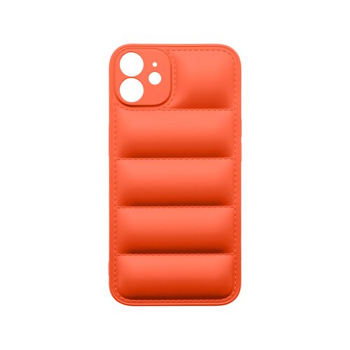 E-shop mobilNET silikónové puzdro iPhone 11, oranžové, Puff