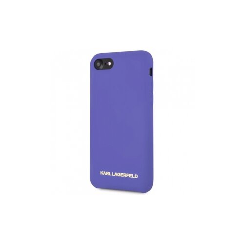 Puzdro Karl Lagerfeld iPhone 7 / 8 / SE 2020 / SE 2022 KLHCI8SLVOG hard case purple Silicone