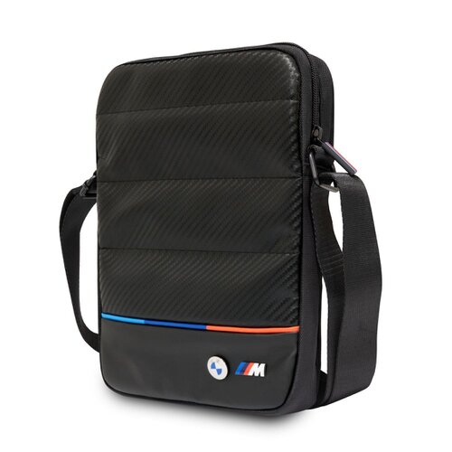 E-shop BMW Tricolor Carbon Tablet Bag 10" Black