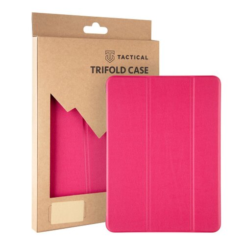 Tactical Book Tri Fold Pouzdro pro Lenovo TAB M9 (TB-310) Pink