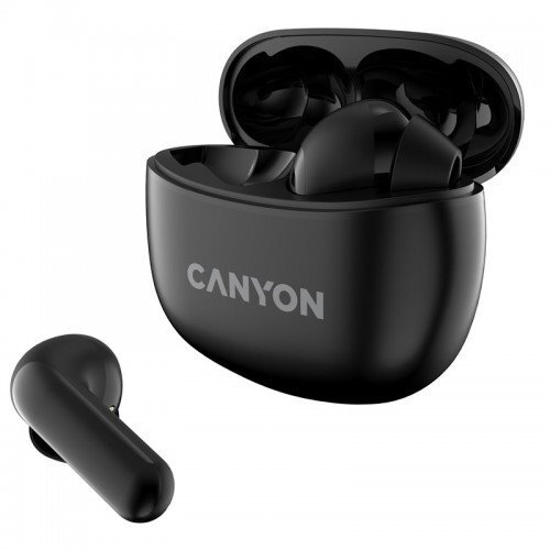 E-shop Canyon TWS-5, True Wireless slúchadlá v klasickom dizajne, čierne
