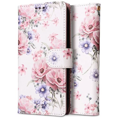 Puzdro Tech-Protect Book Samsung Galaxy A53 5G - Rozkvitnuté kvety