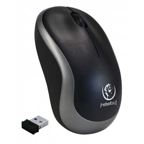 E-shop Rebeltec optická Bluetooth myš METEOR strieborná