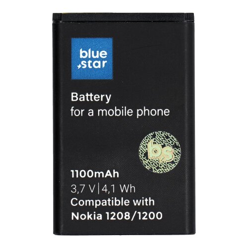 E-shop Batéria BlueStar Nokia 1200/1208/C1/1616/1800/S300 BL-5CB 1100mAh Li-Ion