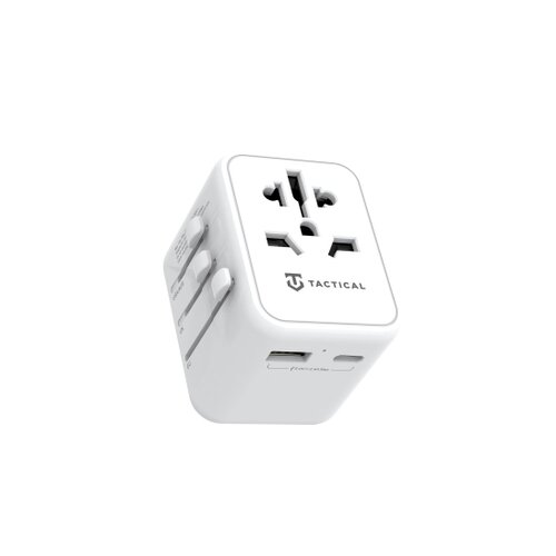 E-shop Tactical PTP Travel Adapter White