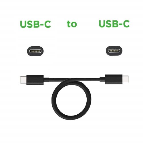 E-shop Motorola USB-C / USB-C Datový Kabel 2m Black
