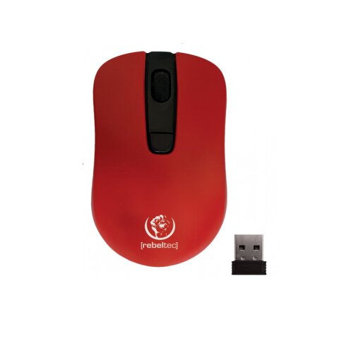 E-shop Rebeltec bezdrôtová myš STAR červená