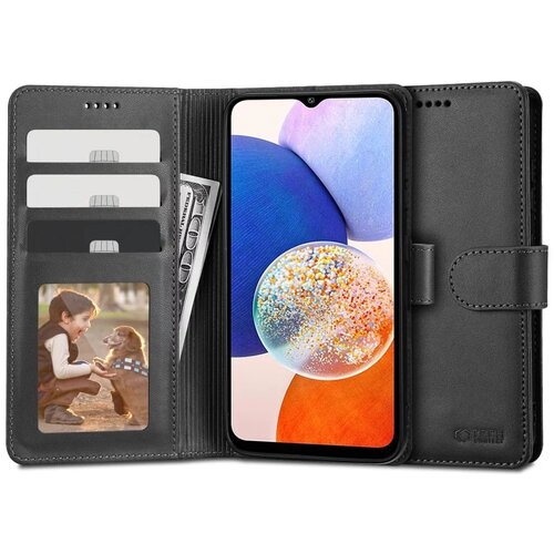 E-shop Puzdro Tech-Protect Wallet Book Samsung Galaxy A14 4G/5G - čierne