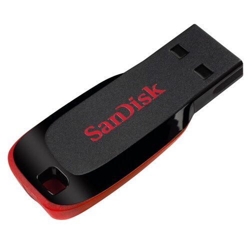 E-shop SanDisk Cruzer Blade/128GB/USB 2.0/USB-A/Černá