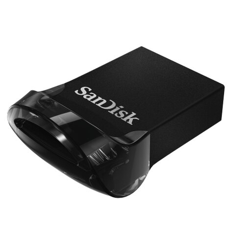 SanDisk Ultra Fit/32GB/130MBps/USB 3.1/USB-A/Černá