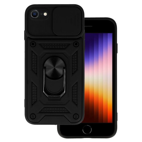 Puzdro Defender Slide iPhone 7/8/SE 2020/SE 2022 - čierne