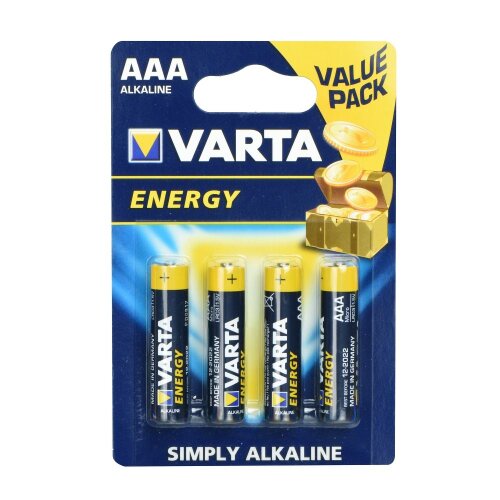 E-shop Alkalické batérie Varta R3 (AAA) 4ks High Energy