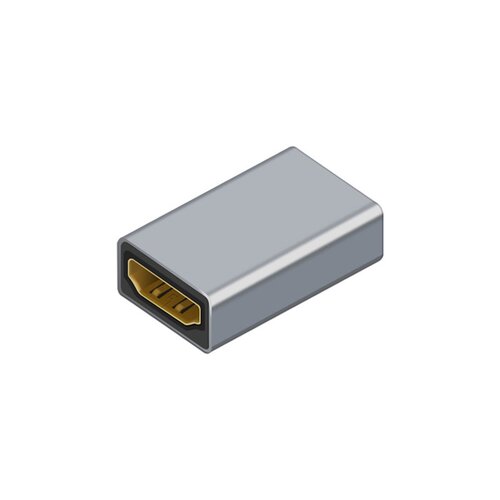 HDMI Converter Aluminium alloy, 4K, n.4 2x FEMALE