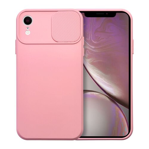 E-shop Puzdro Camshield iPhone XR - slabo ružové