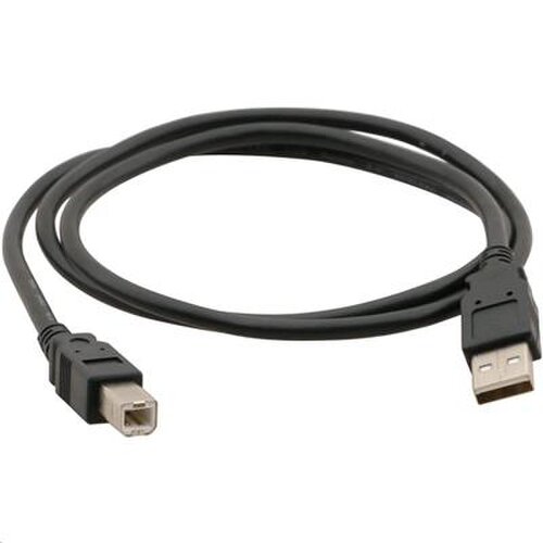 E-shop Kábel C-TECH USB 2.0 typ A-B cca 1,8m čierny
