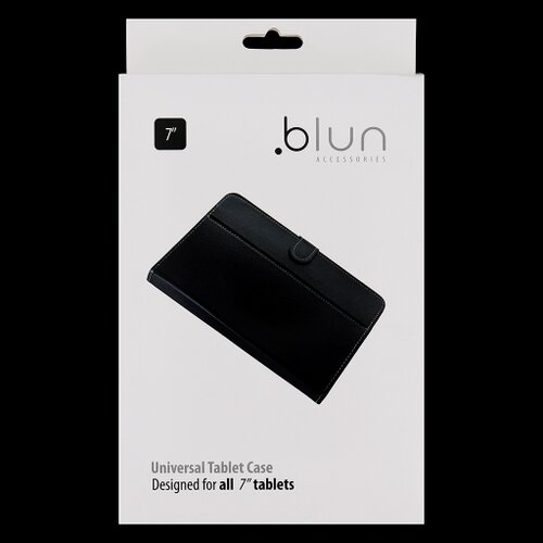 E-shop Blun Book Pouzdro Universal Black pro Tablety 8