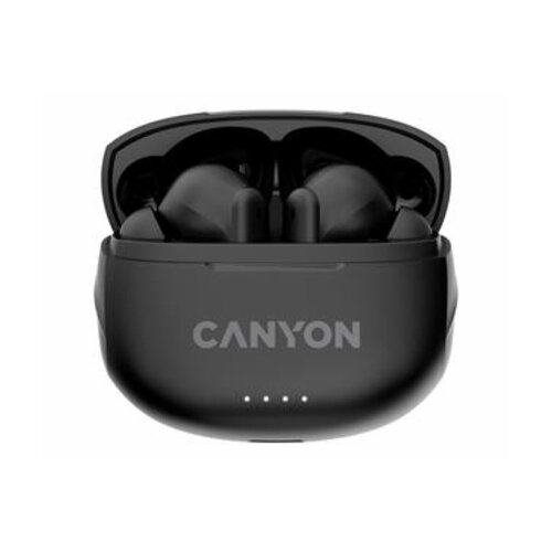 E-shop Canyon TWS-8, True Wireless slúchadlá v klasickom dizajne, čierne